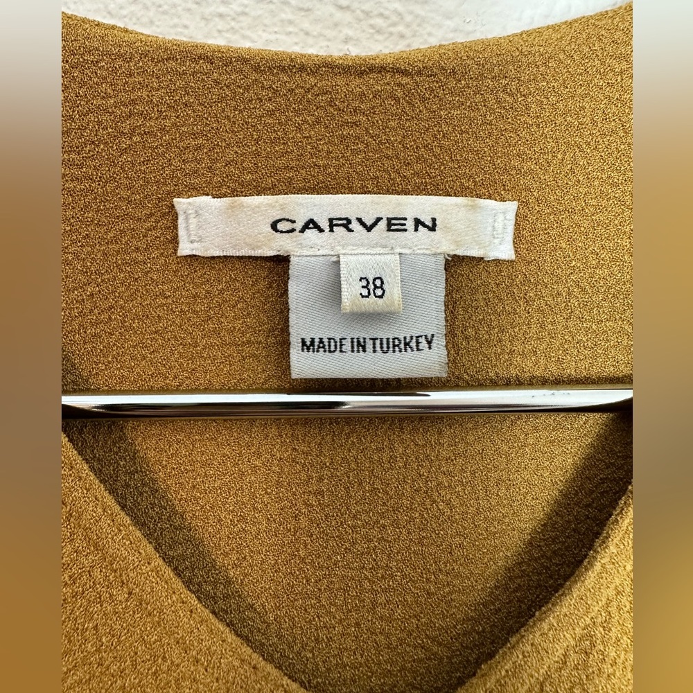 CARVEN Mini Shift Dress French Designer Size 38/6 EUC - Picture 3 of 8
